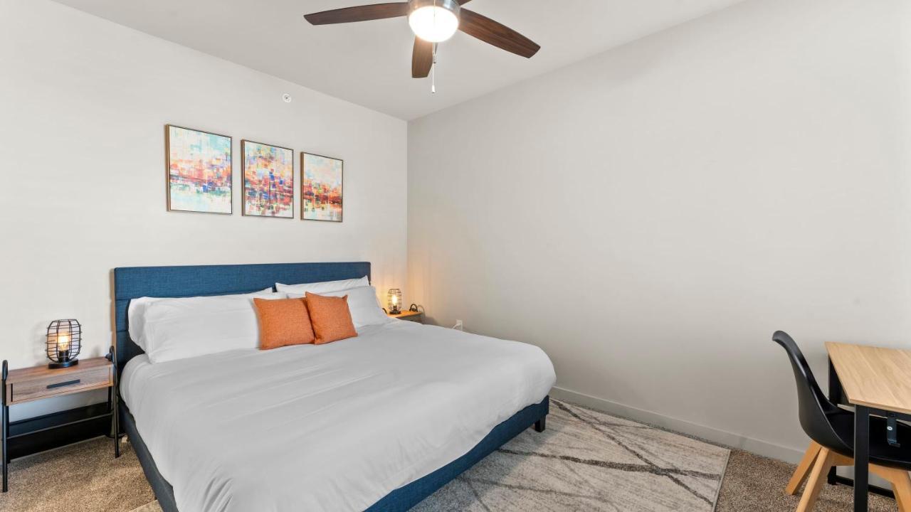 Ferienwohnung Luxury Central Apts - Free Parking, Gym, Fast Wifi Austin Exterior foto