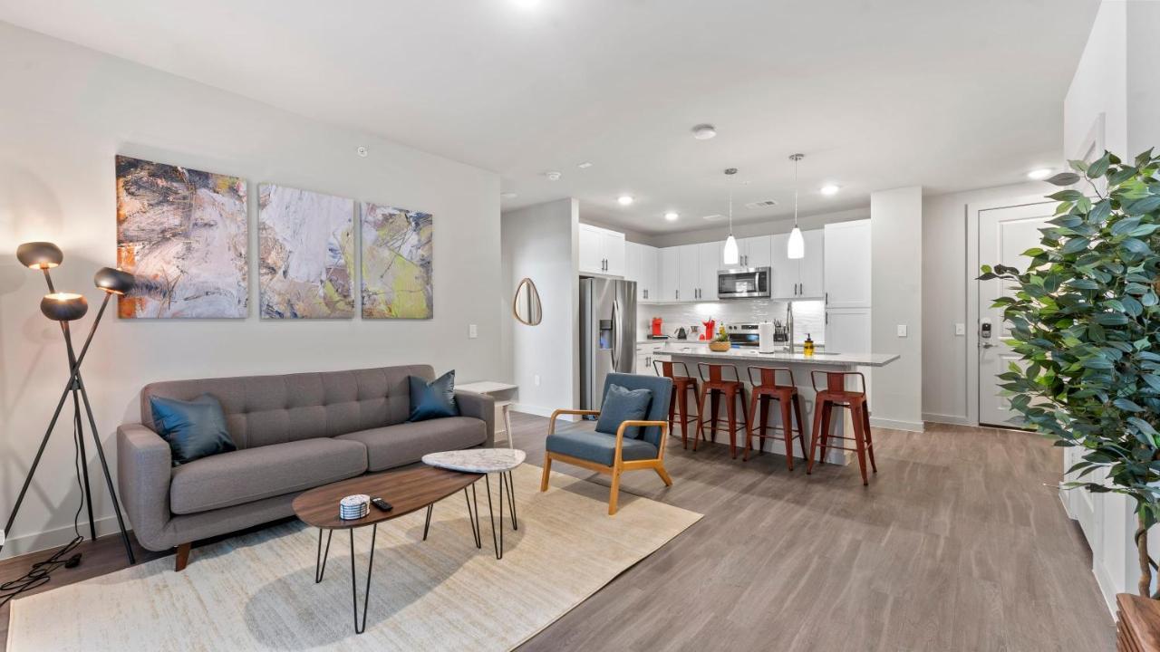 Ferienwohnung Luxury Central Apts - Free Parking, Gym, Fast Wifi Austin Exterior foto