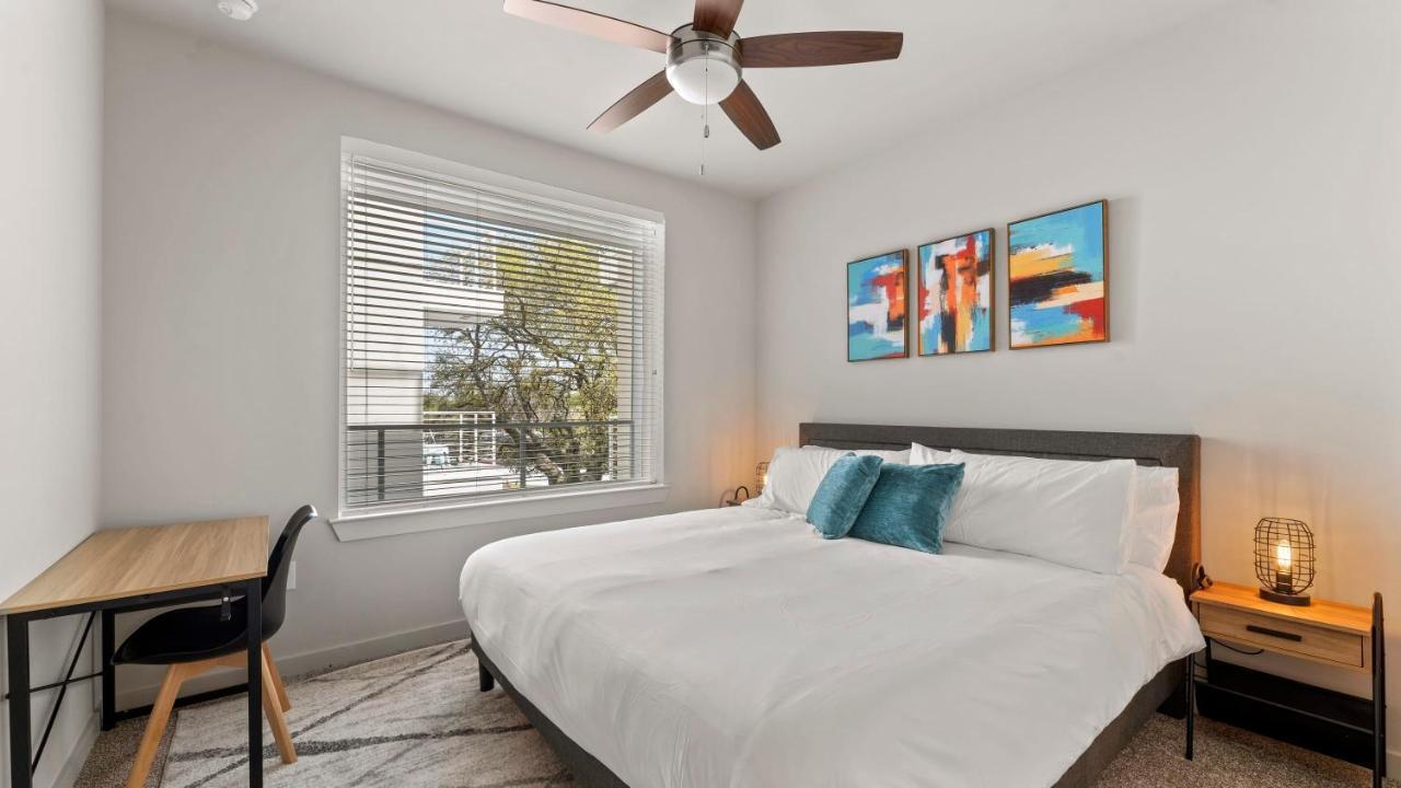 Ferienwohnung Luxury Central Apts - Free Parking, Gym, Fast Wifi Austin Exterior foto