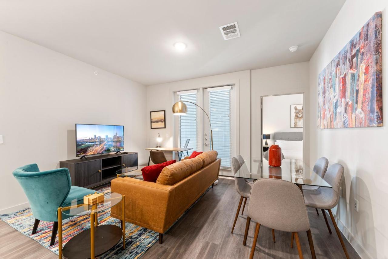 Ferienwohnung Luxury Central Apts - Free Parking, Gym, Fast Wifi Austin Exterior foto