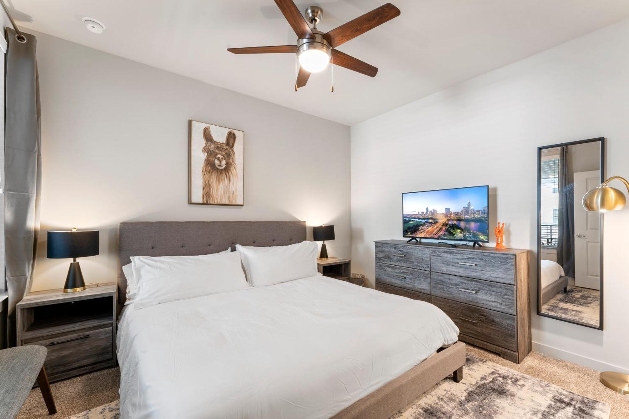 Ferienwohnung Luxury Central Apts - Free Parking, Gym, Fast Wifi Austin Exterior foto