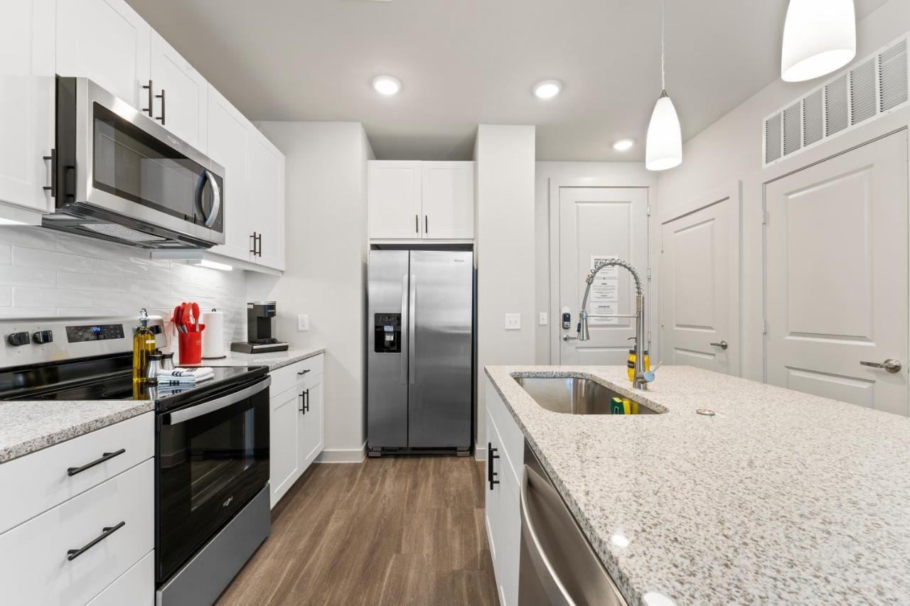 Ferienwohnung Luxury Central Apts - Free Parking, Gym, Fast Wifi Austin Exterior foto