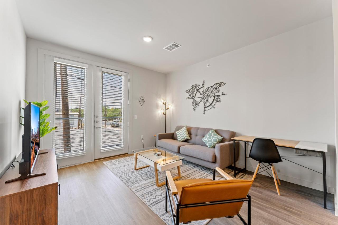 Ferienwohnung Luxury Central Apts - Free Parking, Gym, Fast Wifi Austin Exterior foto