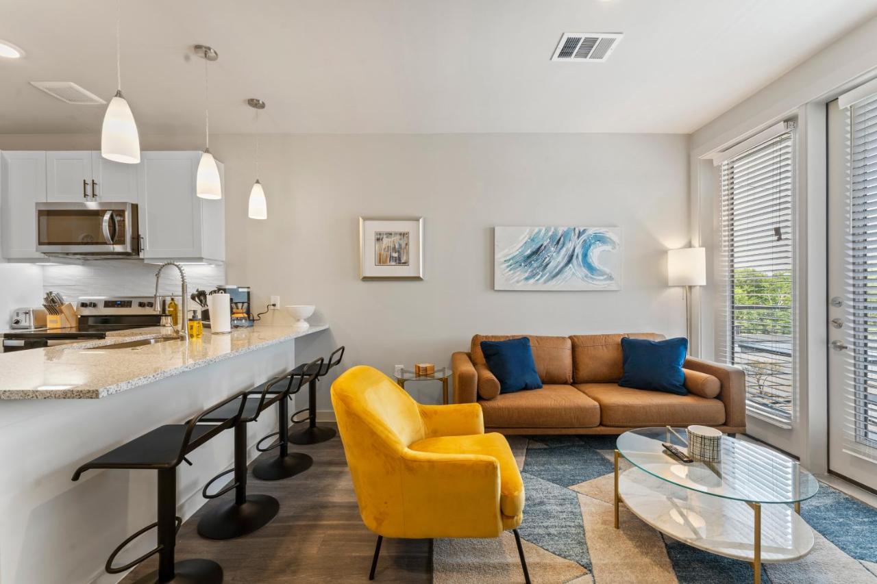 Ferienwohnung Luxury Central Apts - Free Parking, Gym, Fast Wifi Austin Exterior foto