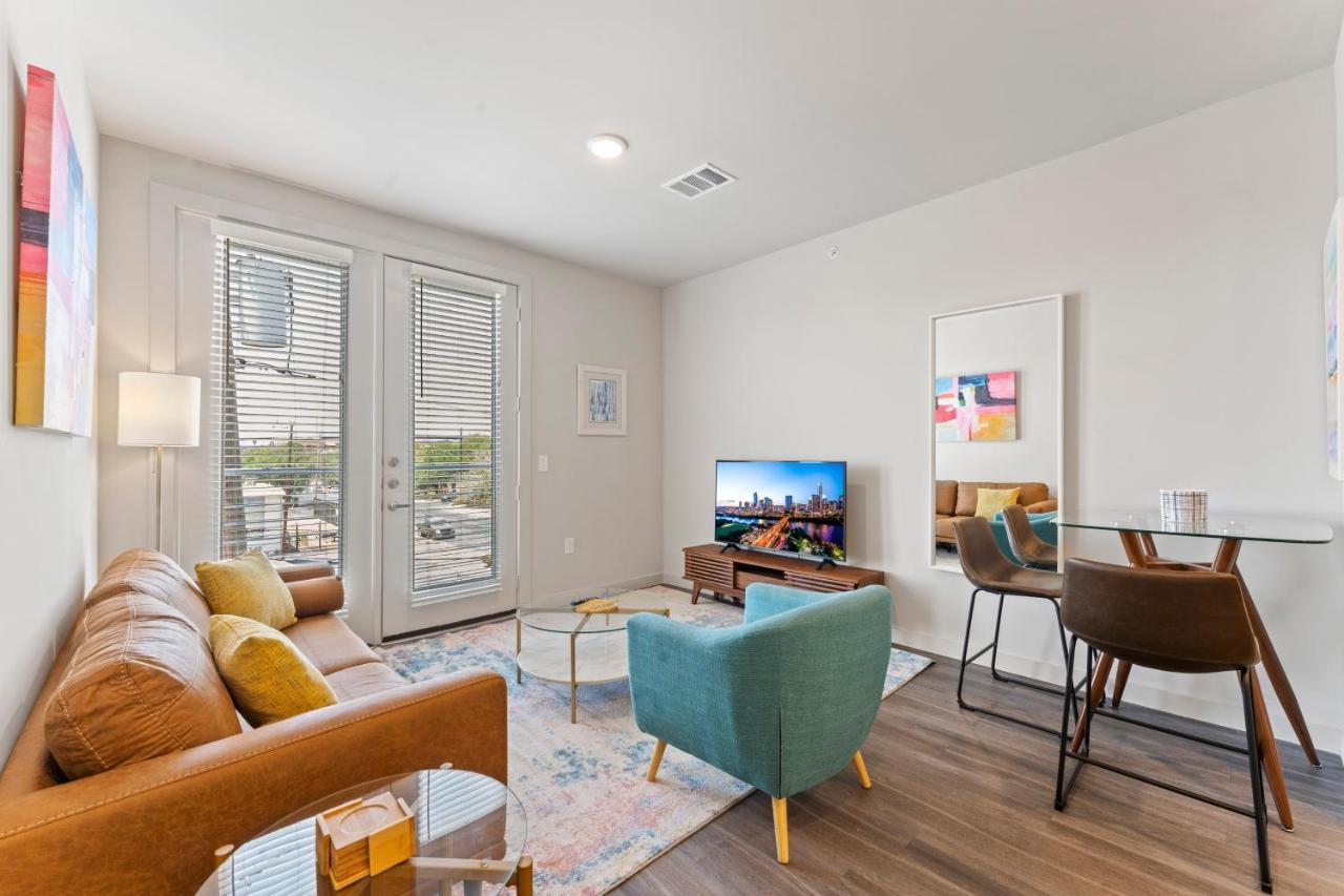 Ferienwohnung Luxury Central Apts - Free Parking, Gym, Fast Wifi Austin Exterior foto